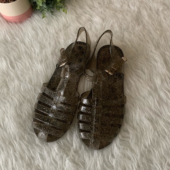 Shoes - 🛍 5 for $25🛍 Glitter Jelly Fisherman Sandals